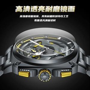 Reloj de alta gama tridimensional para modificación de coches, resistente al agua, con diseño hueco y forjado, estilo volante todoterreno, para dropshipping. - Product Image 5