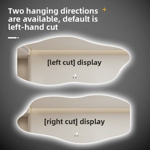 <span class=keywords><strong>Espejo</strong></span> de Baño Inteligente con Iluminación LED Creativa y Antivaho, Montado en la Pared para Uso en el Inodoro y Lavabo, Ideal para <span class=keywords><strong>Maquillaje</strong></span> - Product Image 4