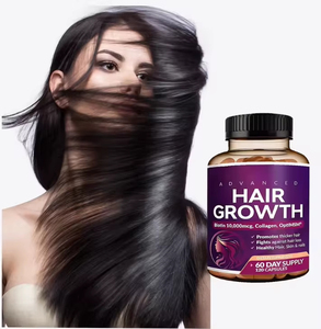 แคปซูลวิตามินบำรุงเส้นผมสูตรพิเศษ 24-in-1 ผสมสารสกัดจาก Saw Palmetto ไบโอติน คอลลาเจน อาหารเสริมเพื่อสุขภาพสำหรับผู้ใหญ่ บำรุงเส้นผม ผิวหนัง และเล็บ - Product Image 5