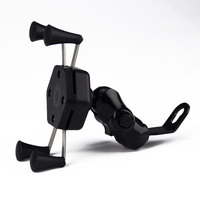 Support de téléphone pour moto, accessoires, support de rétroviseur en métal pour support de téléphone de moto