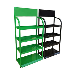 Espositore in metallo per negozio al dettaglio espositore per olio motore a 4 livelli per negozio di auto in vendita - Product Image 4