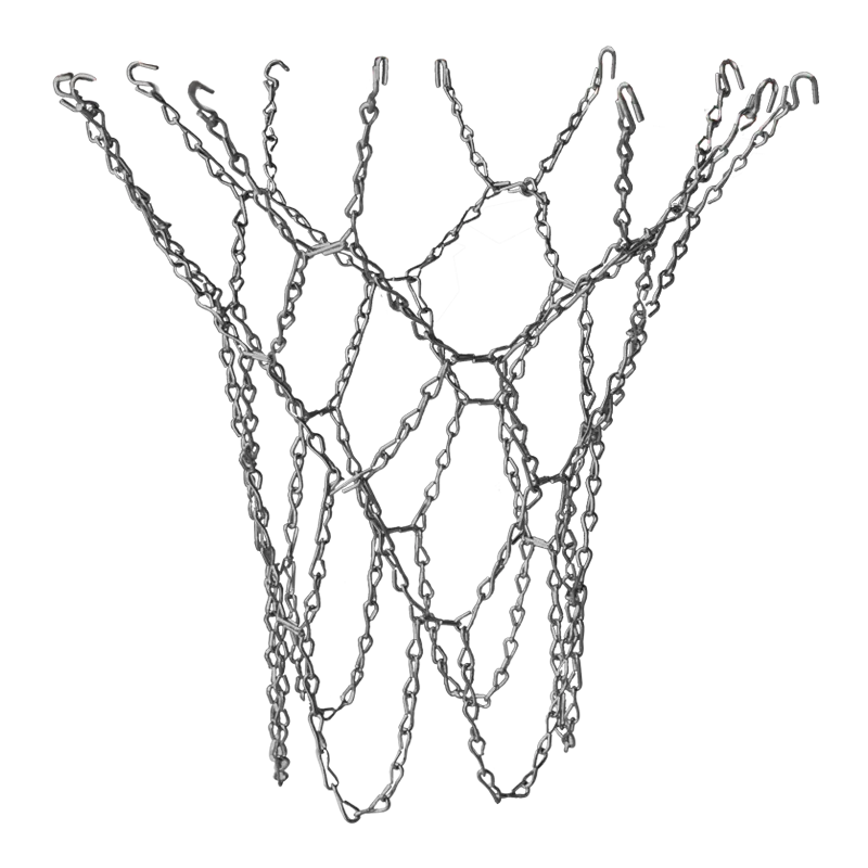 Customized Durable Metal Steel Chain Basketball Net for Basketball Game
