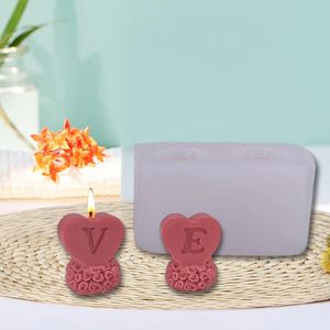 แม่พิมพ์เทียนซิลิโคนทรงกระบอก กลิ่นหอม รูปทรงริมฝีปากสีแดง สำหรับวันวาเลนไทน์ ดีไซน์ใหม่ ขายส่ง - Product Image 6