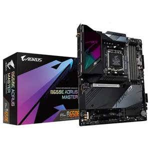 千兆字节B650E AORUS主主板，带1x256 Mbit闪存4 x SATA 6 Gb/s连接器，支持AMD Ryzen 7000系列中央处理器