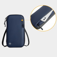 Porte-billets multifonctionnel Portable Overseas Travel Document Storage Wallet Large Capacity Neck Hanging Passport Bag