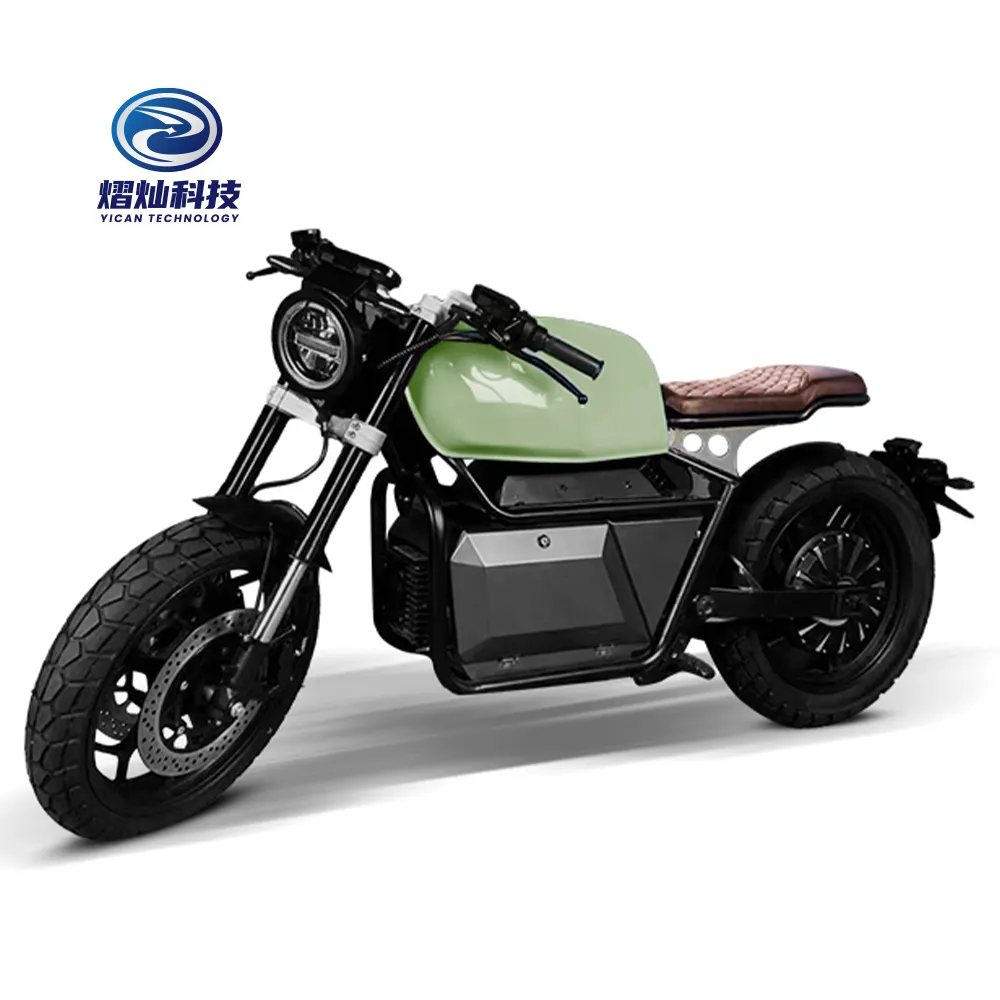 ER200 EWG Wuxi Advanced Technology 4000 W 72 V 60 A Elektro-Motorrad im Retro-Stil