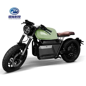 Er200 EEC Wuxi Tecnologia Avançada 4000w 72v 60ah Motocicleta Elétrica Estilo Retro