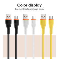 Cable de Carga Rápida Multifunción Tipo-C a Tipo-C de Silicona Texturizada 4.5 de Alta Elasticidad y Calidad Superior, Resistente y Fuerte 6A