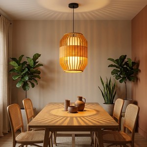 Simple Modern Creative Personality Chandelier Warm <strong>White</strong> <strong>Hanging</strong> Adjustable Height Middle Room for Home Hotel Japanese - Product Image 3