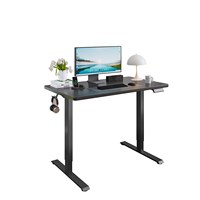 Cadre de bureau électrique réglable en hauteur à double moteur, design rabattable, colonne de levage pour bureau assis-debout, sans plateau