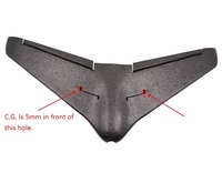 Mousse EPP électrique Mini Spirit FPV Avion 470mm Envergure Delta Wing RC Avion Produit Plastique