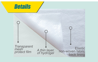 Échantillon gratuit compresse froide jetable Patch en gel Fourniture de soins de santé Soulagement de la douleur pour le sport compresses chaudes et froides réduisant l'enflure
