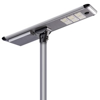 Lámpara Solar para Calle de 80W, Todo en Uno, IP65, con Carga Solar AC, Económica y Eficiente, para Iluminación Nocturna