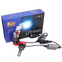 Ampoule de phare LED super lumineuse h7 K12 Pro LED H11 HB3 9005 HB4 9006 H4 LED phares de voiture haute puissance LED Canbus