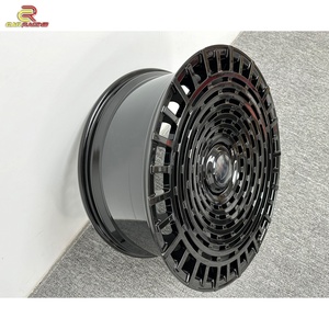 Jantes en aluminium forgées noires de style B personnalisées pour Mercedes-Benz W464 G63 G500 G550, 20, 21, 22, 23 et 24 pouces - Product Image 4