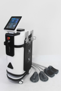 Máquina de Escultura Corporal EMS de 4 Manijas, Entrenador Muscular Profesional para Tonificar Abdomen, Glúteos, Brazos y Piernas, Diseño Vertical - Product Image 5