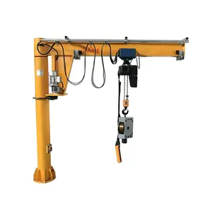 Workshop Use Electric Arm Travelling Jib Crane Machine