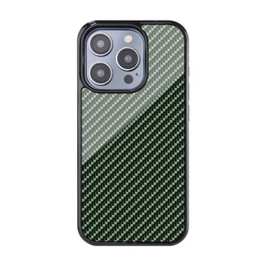 Fundas <span class=keywords><strong>de</strong></span> Fibra <span class=keywords><strong>de</strong></span> Carbono Forjado Real 3K con Acabado Brillante y Colorido para <span class=keywords><strong>iPhone</strong></span> <span class=keywords><strong>12</strong></span> a 16 Pro Max Plus, Compatibles con Carga Inalámbrica - Product Image 3