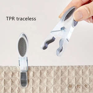 Simple High Grade 12 PCS TPR <strong>Plastic</strong> Clothes Pins Coating Drying <strong>Clip</strong> Soft <strong>Plastic</strong> Clothes Pegs