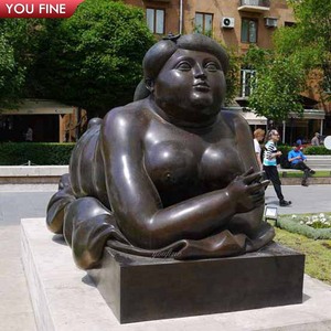Escultura de Mujer Fumando de Bronce, Arte Metálico de Alta Calidad, Estatua de Dama Acostada - Product Image 6
