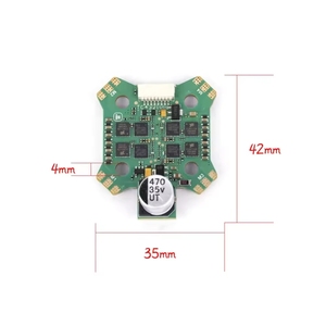IFlight Mini E55 A 4-IN-1 2-6S BLHeli 32 ESC รองรับ DShot150/300/600/มัลติช็อต/วันช็อต 125 - Product Image 2