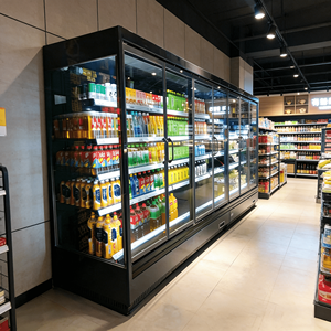 Frigorifero Verticale con Porta in Vetro |   Frigorifero Verticale per Esposizione Bevande per Pepsi, Coca-Cola e Negozi di Convenienza - Product Image 3