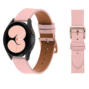 <span class=keywords><strong>Bracelet</strong></span> de <span class=keywords><strong>montre</strong></span> intelligente pour <span class=keywords><strong>femme</strong></span> en cuir synthétique de 20 mm, design sportif avec boucle à ardillon, compatible avec plusieurs marques de montres, y compris Amazfit - Product Image 4
