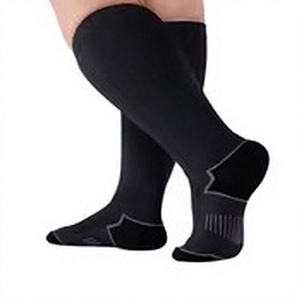 Knee High Compression <b>Socks</b> for Running Breathable Knitted Spandex Polyester Solid <b>Color</b> Adult Men Women Sports <b>Socks</b> - Product Image 1