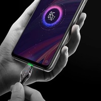 Câble de données en alliage de zinc à charge super rapide 120W Type-C Blindage de tresse en forme de serpent Compatible pour Huawei pour Xiaomi Vivo Autre