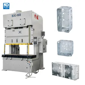 Máquinas de estampado de prensa de caja de lámina metálica modular Máquina automática para hacer cajas de conexiones