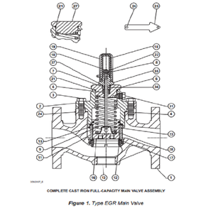 Vanne à boisseau sphérique à basse pression Fisher 1190, régulatrice de pression pilotée, en aluminium/acier inoxydable pour montage sur châssis - Product Image 5