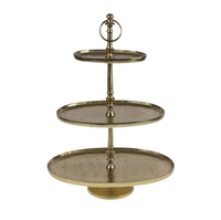 Présentoir à gâteau fini antique Présentoir à gâteau en métal Fabricant et exportateur Présentoir à gâteau décoratif en métal personnalisé