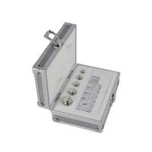 Veidt Weighing E2 F2 M1 1g-500g Ensemble de poids d'étalonnage en acier inoxydable pour balances de laboratoire et de précision, Classe E2 1mg-1kg - Product Image 3