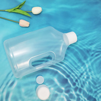 Bouteille HDPE avec étiquettes 2L bébé en plastique liquide détergent à lessive conditionneur de tissu adoucissant bouteilles d'emballage