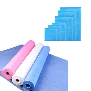 PolyPropylene không dệt vải trải giường đàn hồi underpad dùng một lần bông tấm Ga Trải Giường