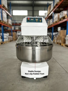 Nuova Impastatrice a Spirale Industriale 2025, 80L, 5.5kW, 3 Velocità, Capacità 90kg, in Acciaio Inox - Product Image 6