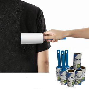 <span class=keywords><strong>Rouleau</strong></span> adhésif anti-poussière en plastique de 10 cm, 90 feuilles par <span class=keywords><strong>rouleau</strong></span>, 720 feuilles au total, <span class=keywords><strong>rouleau</strong></span> anti-peluches manuel pour le nettoyage domestique et des meubles - Product Image 1