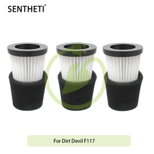 Filtre HEPA pour <span class=keywords><strong>aspirateur</strong></span> <span class=keywords><strong>Dirt</strong></span> <span class=keywords><strong>Devil</strong></span> F117, <span class=keywords><strong>pièces</strong></span> de rechange, accessoires - Product Image 2