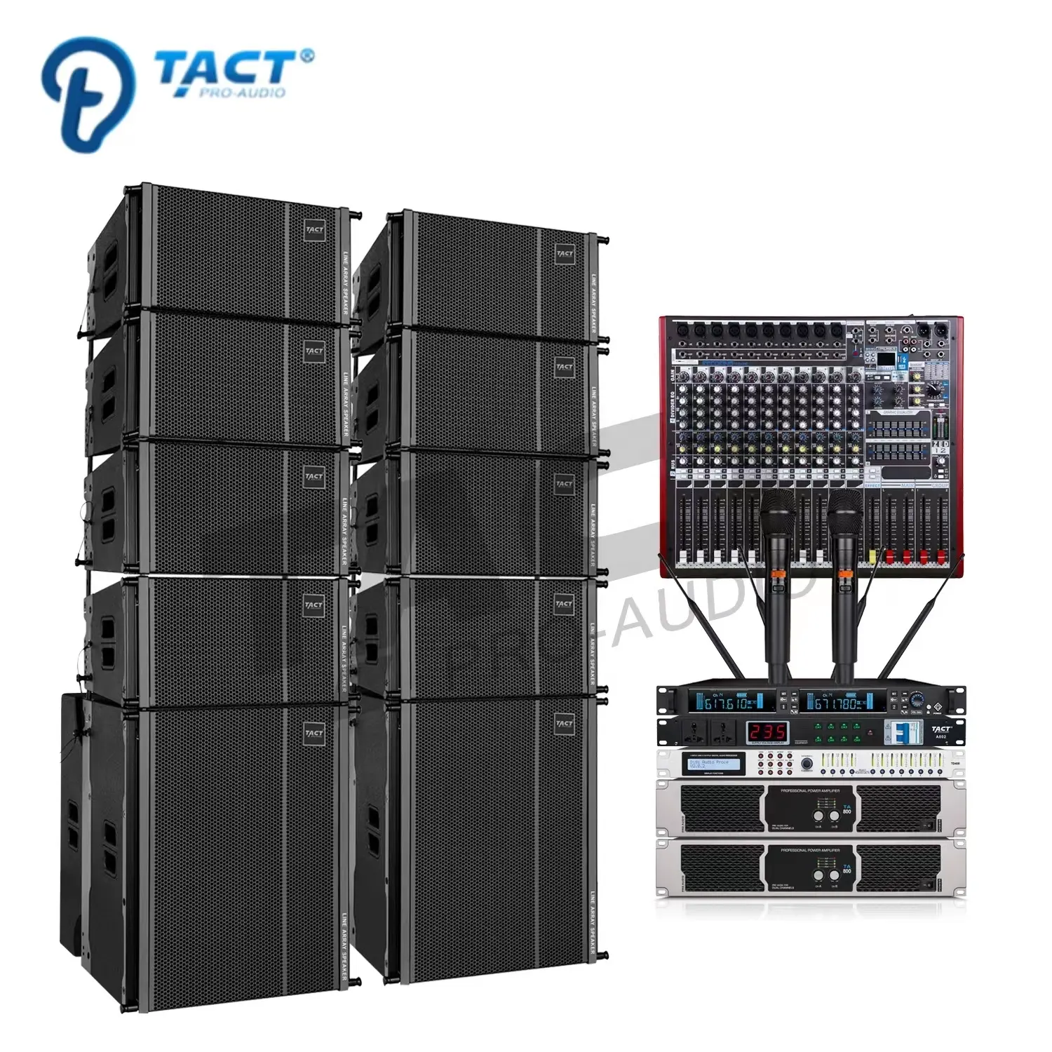 Neue 10-Zoll-Line-Array-Vollfrequenzlautsprecher mit multifunktion alen Hall-Lautsprechern