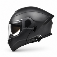 Casques de moto intégraux Predator Design PP les plus vendus avec double visière PC pour toutes les saisons