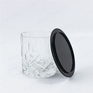 Coperchi per Candele in Plastica Colorati Personalizzati all'Ingrosso, Coperchi Piatti in Plastica Nera e Argento per Barattoli di Candele - Product Image 5