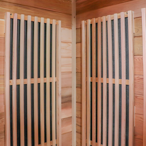 Nouveau design 2026 : Sauna infrarouge lointain <span class=keywords><strong>2</strong></span> personnes, <span class=keywords><strong>spa</strong></span> en bois de cèdre rouge naturel avec contrôle intelligent pour la maison et l'hôtel - Product Image 3