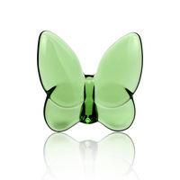 Figurine de papillon en cristal créative, grande décoration de bureau, souvenir de mariage, décoration artistique