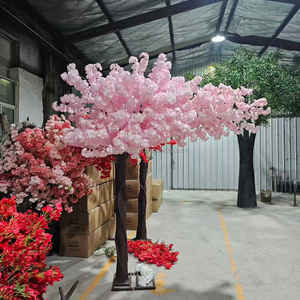 Arbres artificiels en fleurs de cerisier BL-AP19, extensions de 7 et 8 pieds, fleurs jaunes de Sakura, fausses branches de cerisier, décoration de mariage - Product Image 5
