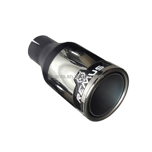 Pour Akrapovic <span class=keywords><strong>REMUS</strong></span> Racing 304SS tuyau d'échappement en Fiber de carbone pour VW BMW Benz Audi système d'échappement en acier inoxydable silencieux avec embouts - Product Image 3