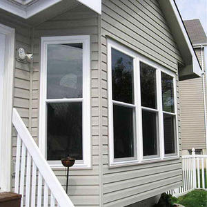 Ventana Moderna de <span class=keywords><strong>Triple</strong></span> Vidrio con Diseño de Rejilla, de Aleación de Aluminio, Abatible y Giratoria, con Aislamiento Térmico para Casa - Product Image 5