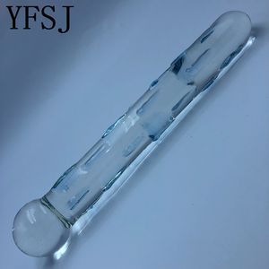 ดิลโด้กระจกแบบเรียบสำหรับผู้ชาย/ผู้หญิงเครื่องนวดจีสปอตของเล่นทางเพศทางทวารหนัก - Product Image 5