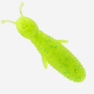 WEIHE 10 pièces/sac, appâts artificiels en PVC en forme <span class=keywords><strong>de</strong></span> petite abeille pour la pêche en rivière, appâts noirs à descente lente pour la pêche au black bass - Product Image 3