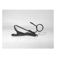 Clips métalliques de rechange de taille remplaçable de 9mm-10mm Clip de micro pour les Microphones de casque Shur Sennheis Audio Technica Lavalier