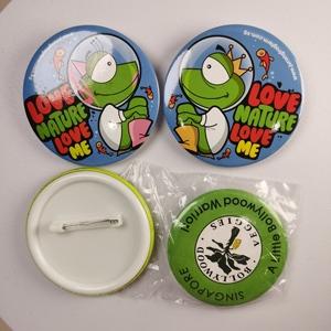 Các Nhà Sản Xuất Bán Buôn Kim Loại Tinplate Huy Hiệu Tùy Chỉnh Thực hiện In Logo Trống Vòng Huy Hiệu Nút Tùy Chỉnh Tinplate Nút <span class=keywords><strong>Pin</strong></span> - Product Image 2